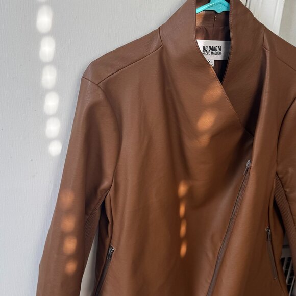 BB Dakota Steve Madden Faux Leather Jacket - Picture 4 of 7